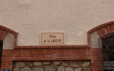 Inauguration Place de la Laïcité à Vernet-les-Bains