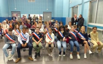 Remise du prix du civisme au Conseil Municipal des Jeunes de la commune de Bompas