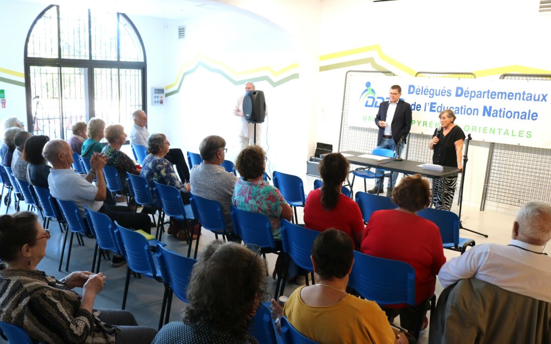 Université des DDEN samedi 7 septembre 2024 à Castelnou